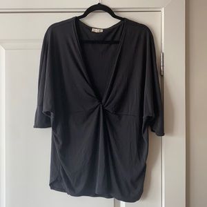 Urban Outfitters Silence and Noise Charcoal top